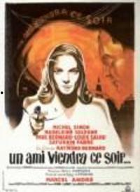 一个朋友今晚会来,共度欢乐时光”